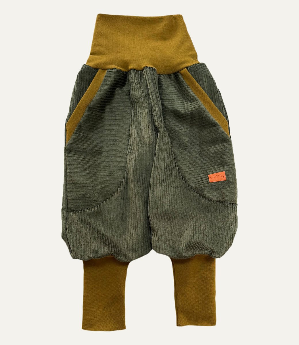 JOGGER BREITCORD KHAKI CURRY