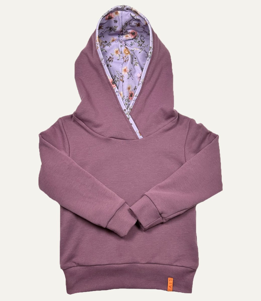 HOODIE LAVENDEL FLOWER