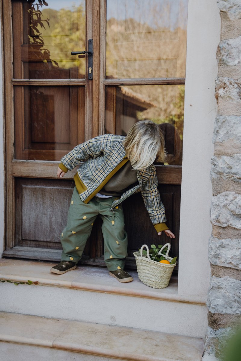 SWEATER WAFFELJERSEY SAVANNE