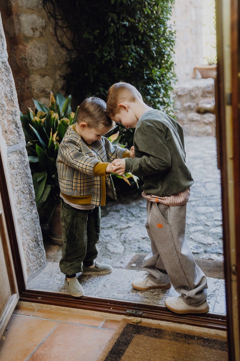 JOGGER BREITCORD KHAKI CURRY