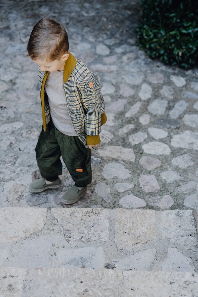 JOGGER BREITCORD KHAKI CURRY