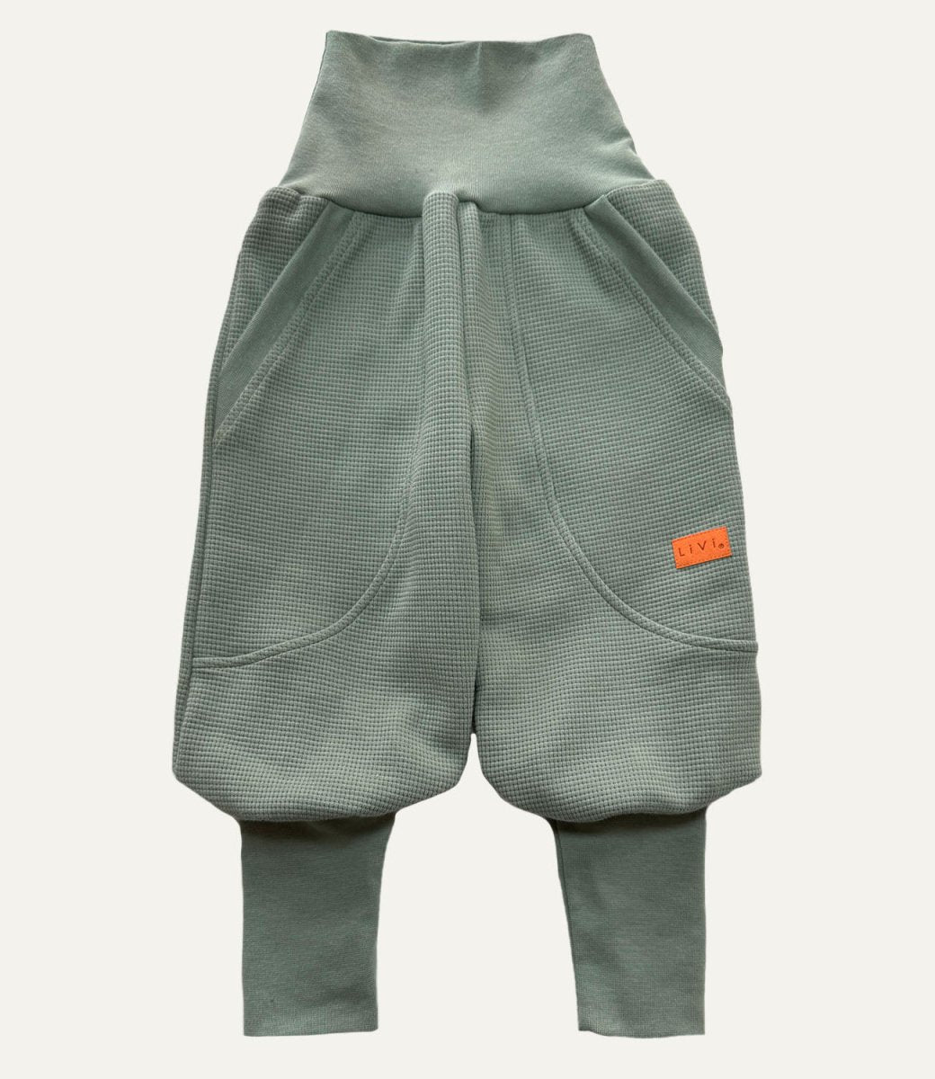 JOGGER WAFFELJERSEY MOON