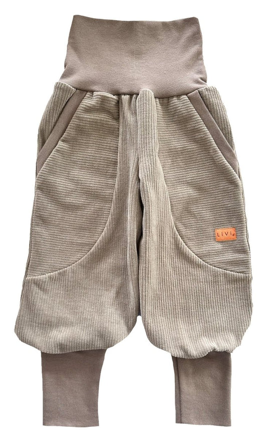 JOGGER NICKYCORD TAUPE