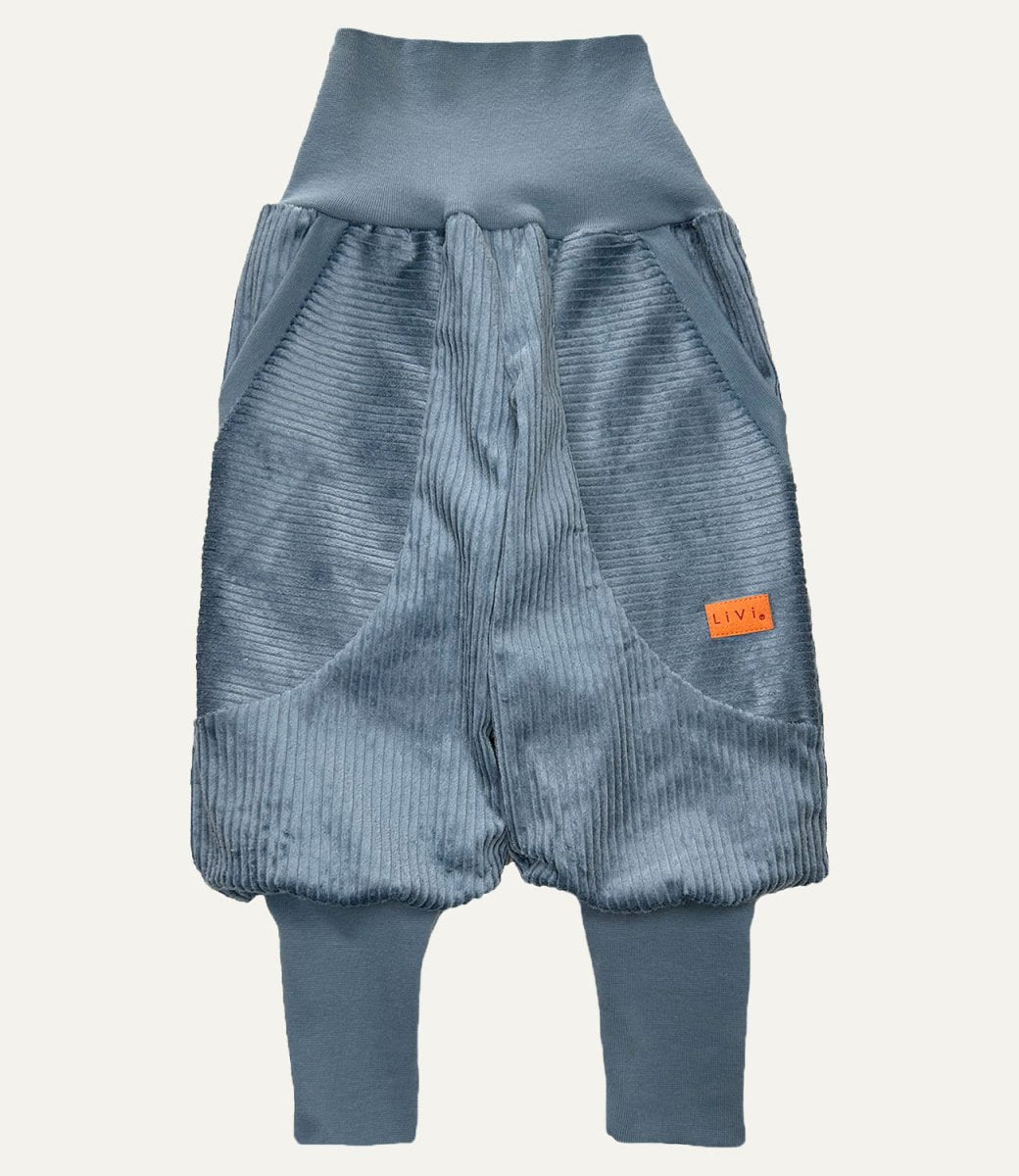JOGGER BREITCORD GRAUBLAU