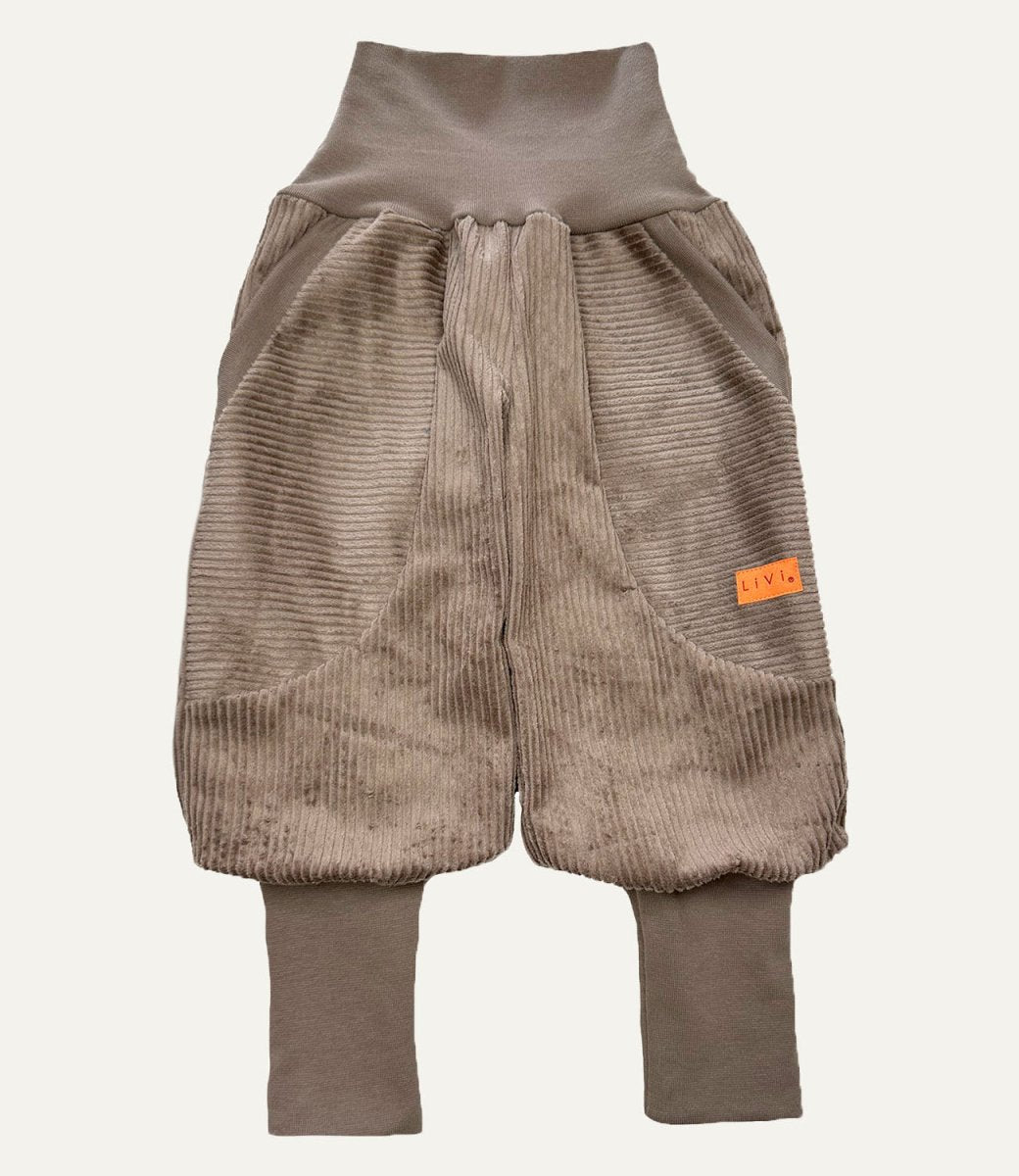 JOGGER BREITCORD MANDEL