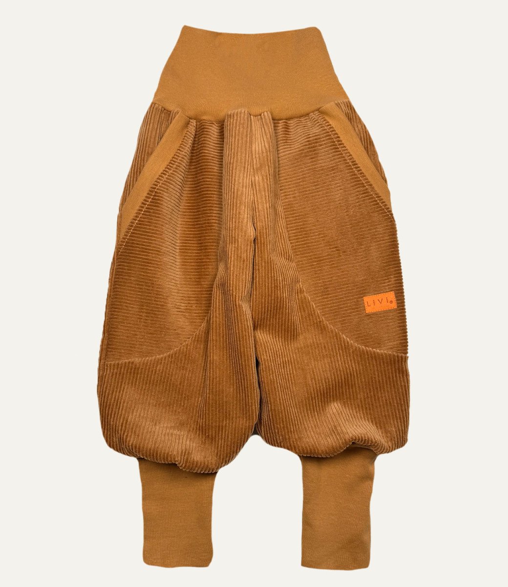 JOGGER CORD CAMEL