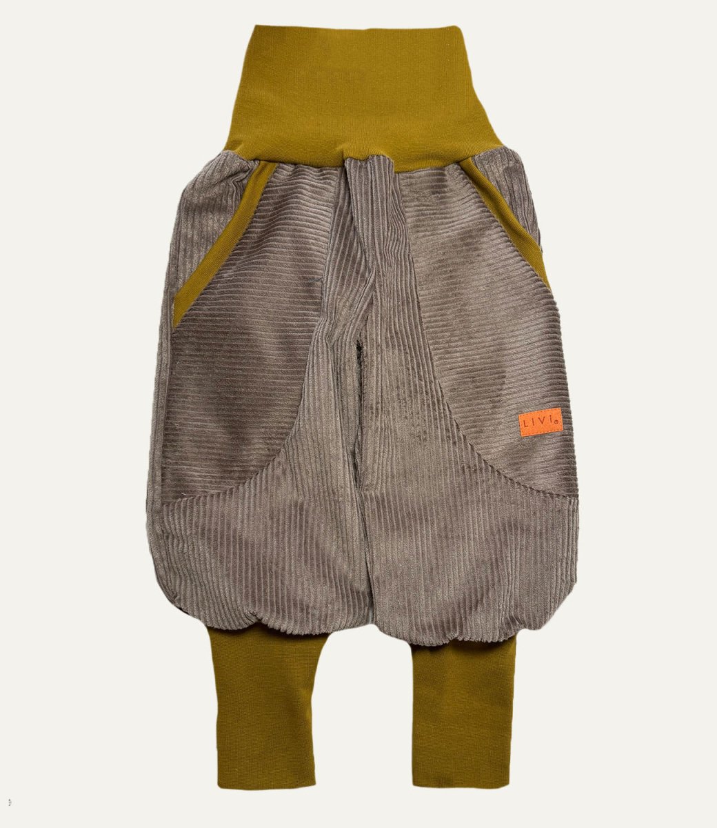 JOGGER BREITCORD MANDEL CURRY