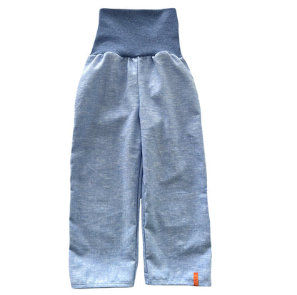 LEINENHOSE JEANS FINESTRIPES MIT BÜNDCHEN