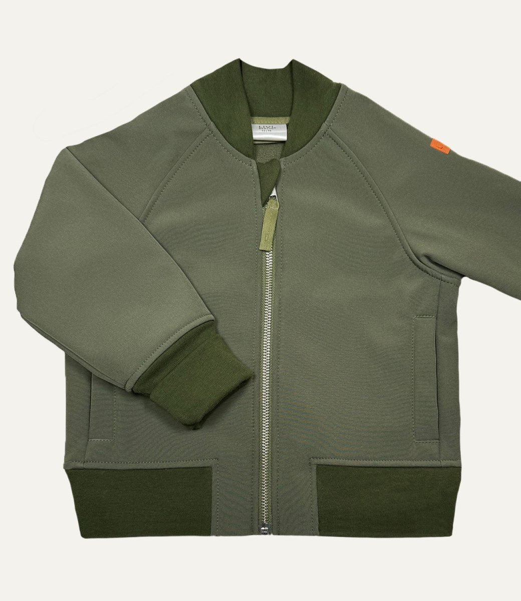 BOMBERJACKE AUS SOFTSHELL Khaki