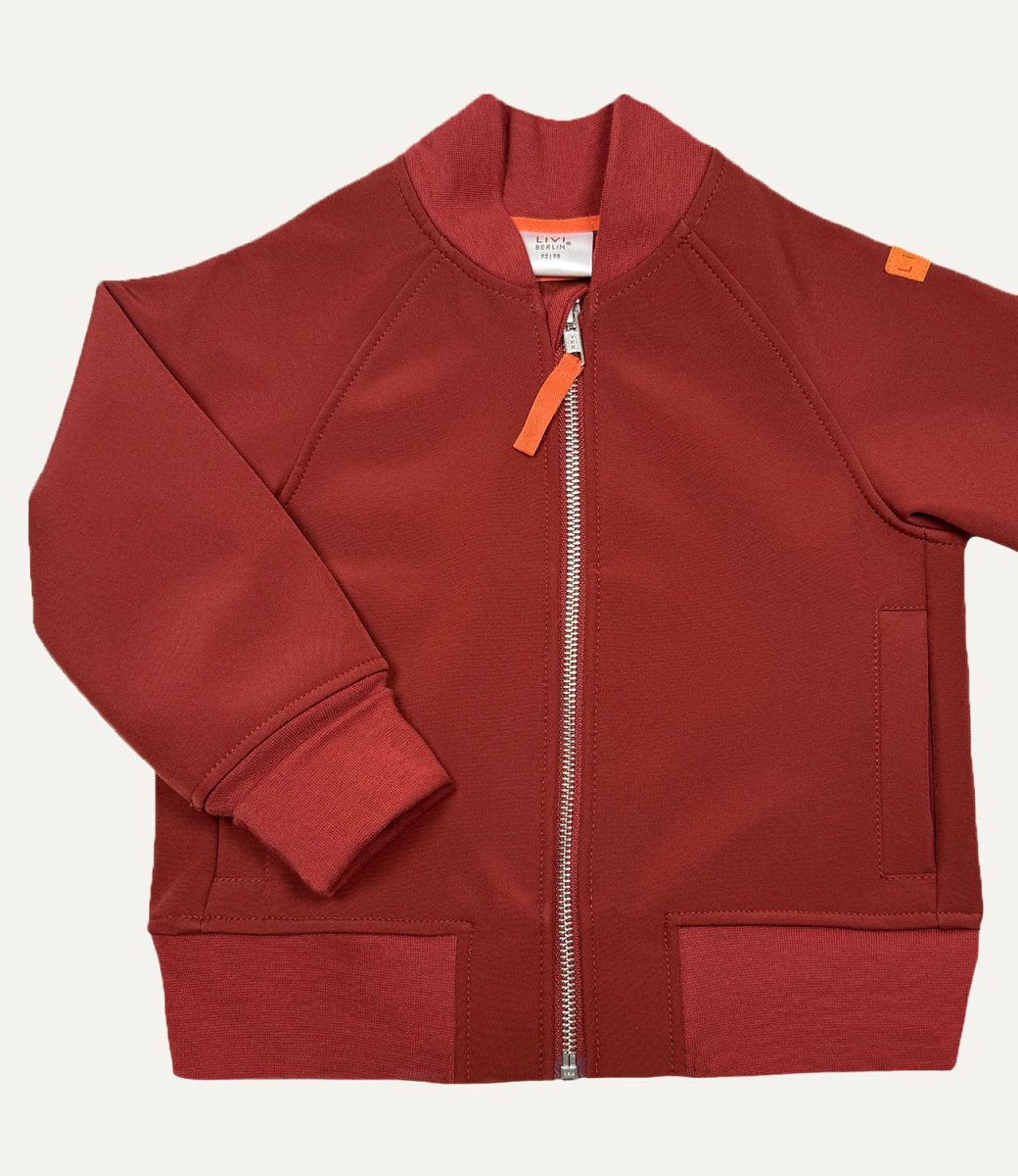 BOMBERJACKE AUS SOFTSHELL Lava