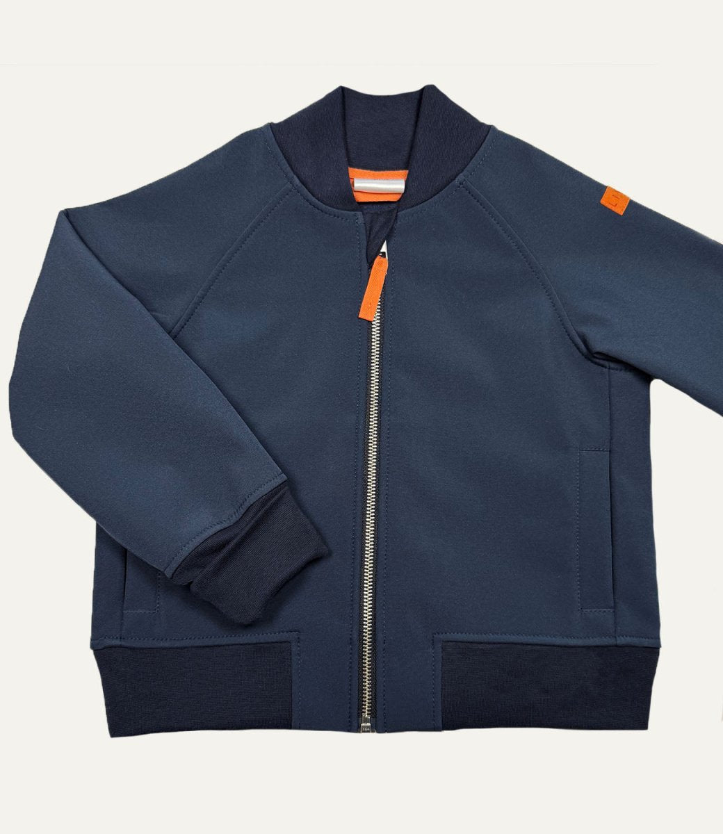 BOMBERJACKE AUS SOFTSHELL Marine