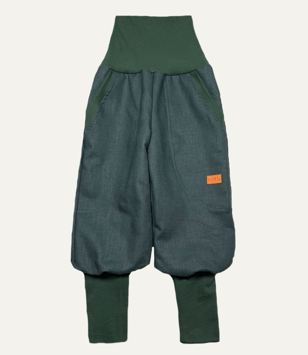 JOGGER AUS LEINEN PINIE