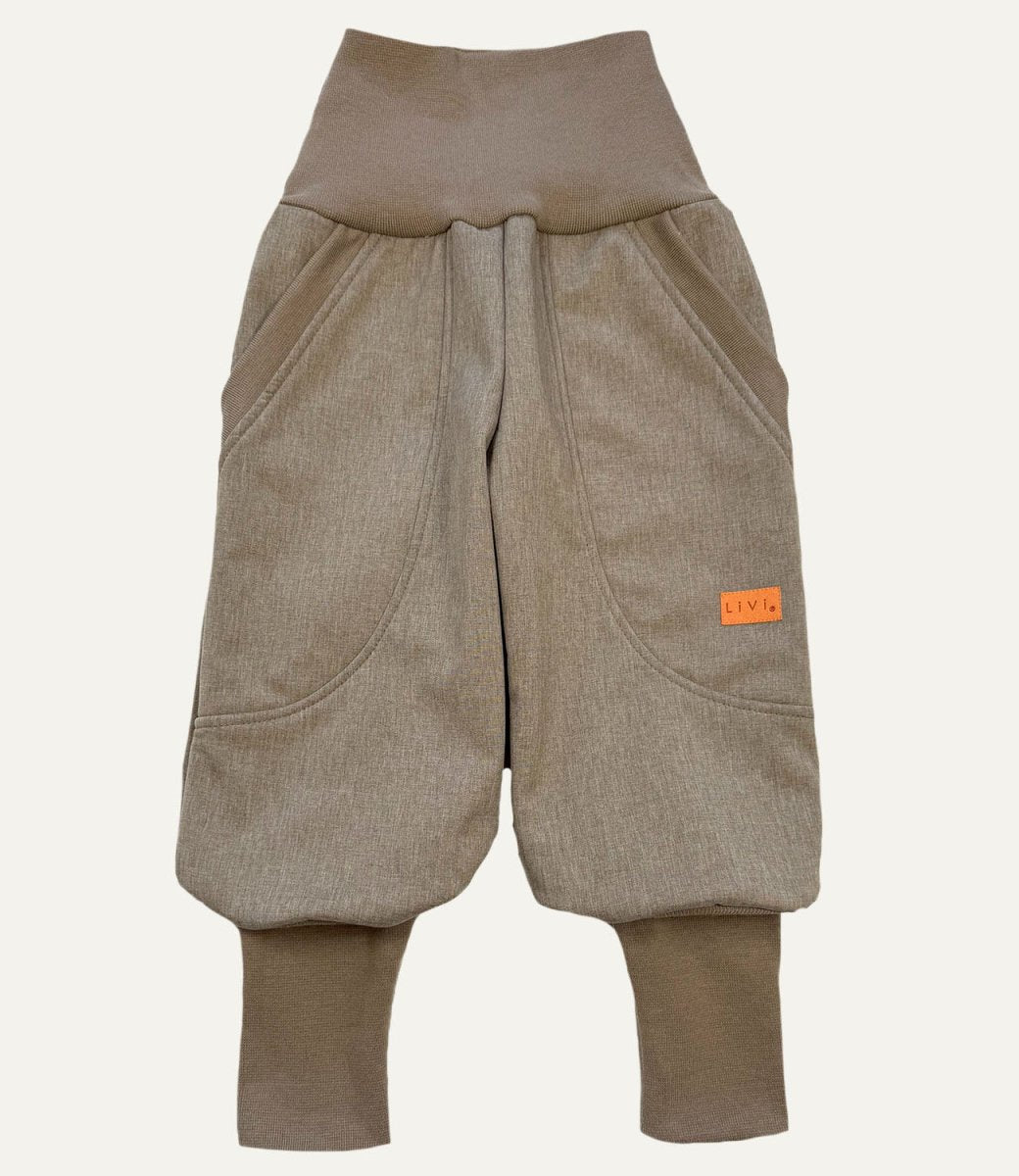SOFTSHELL BEIGE meliert