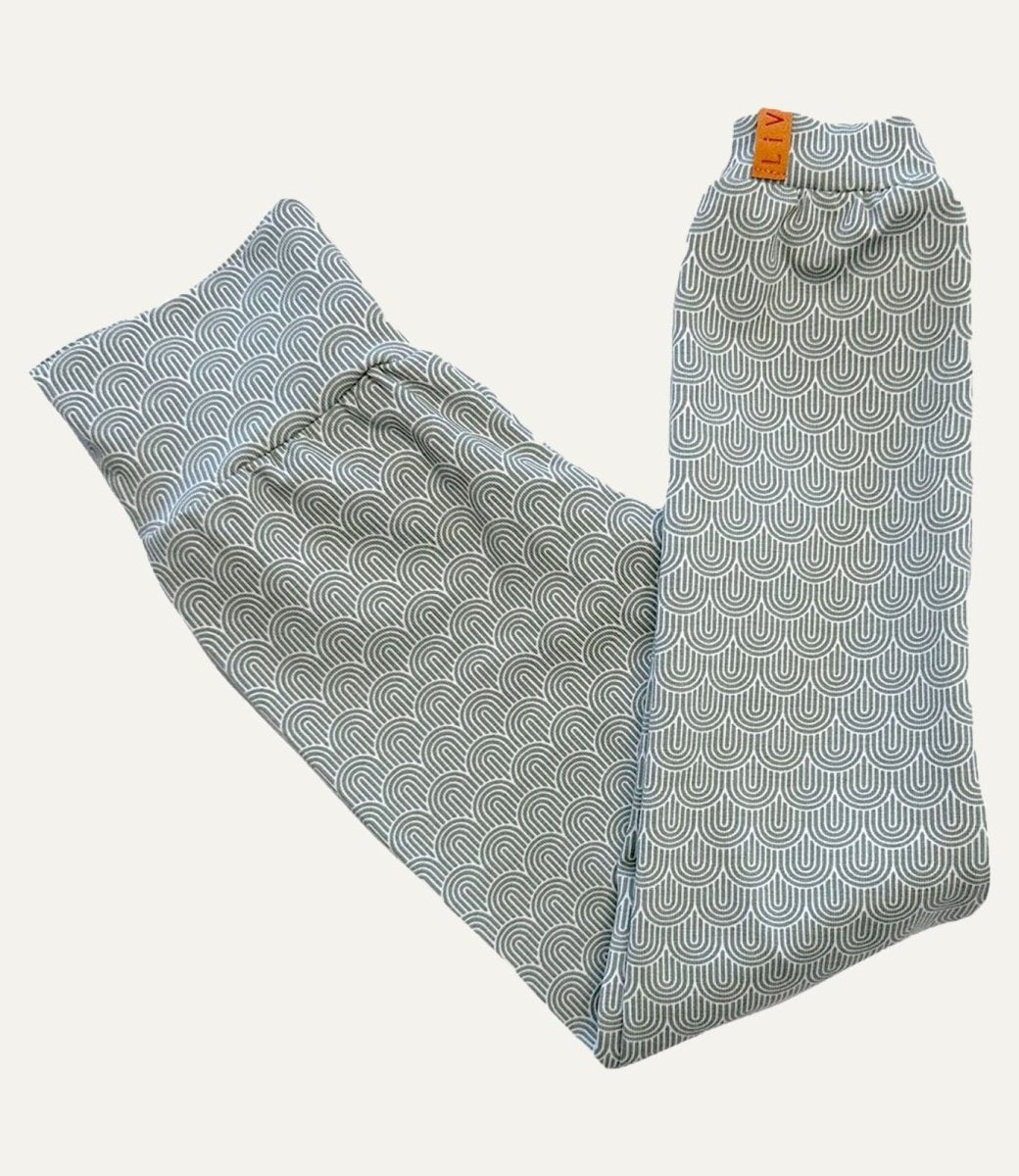 LEGGINGS RAINBOW green
