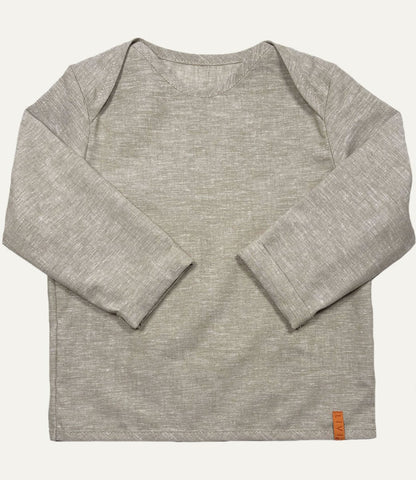 LEINENHEMD BEIGE UNI