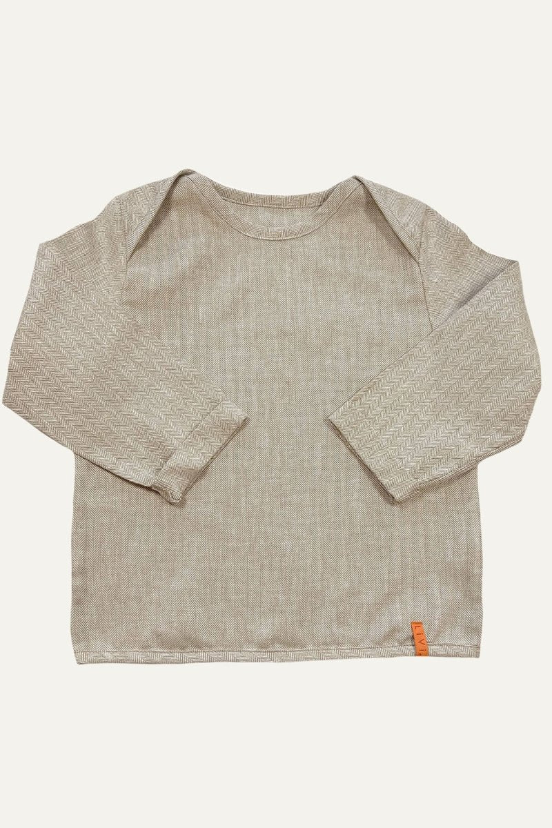 LEINENHEMD BEIGE