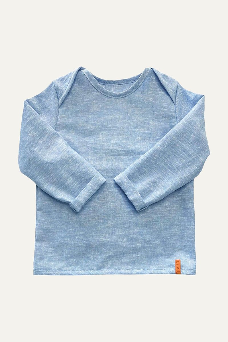 LEINENHEMD JEANS UNI