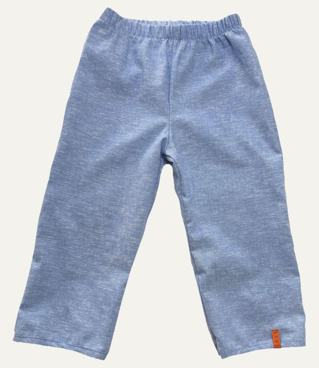 LEINENHOSE LANG JEANS