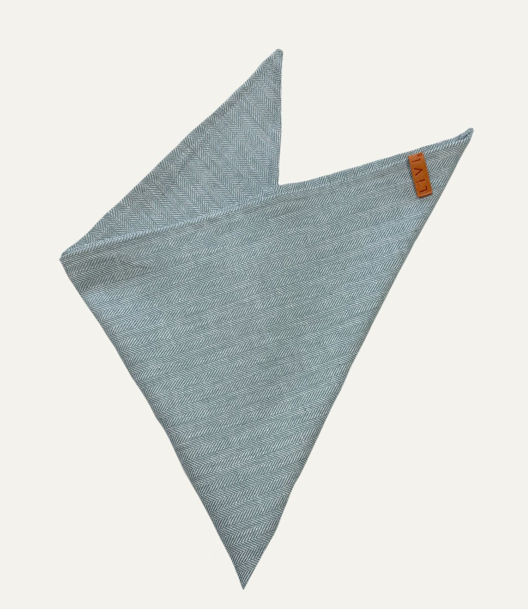 LEINENTUCH GRAUBLAU