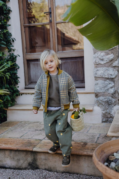 SWEATER WAFFELJERSEY SAVANNE