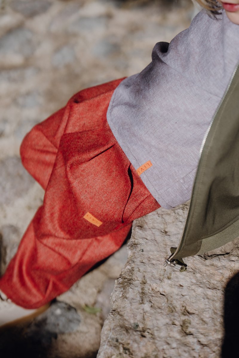 LEINENHEMD BRAUN UNI