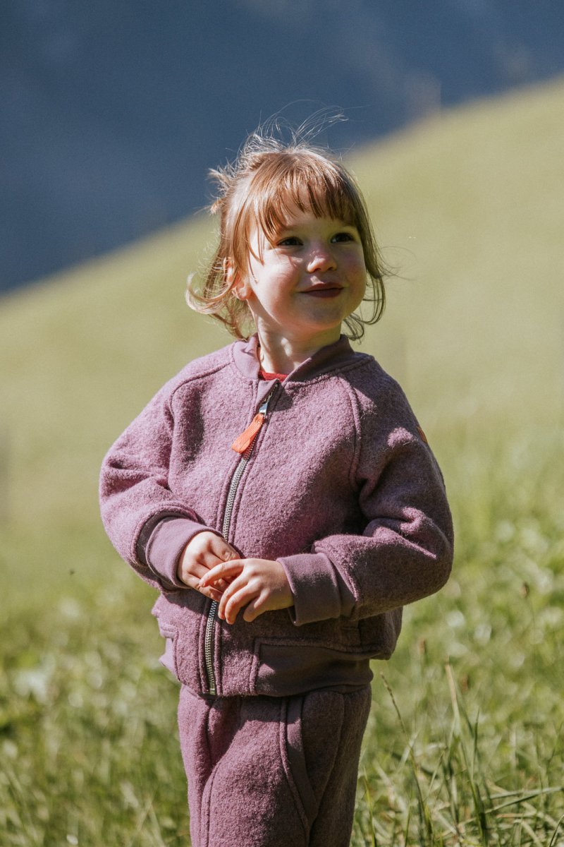 BOMBERJACKE AUS WALK LAVENDEL