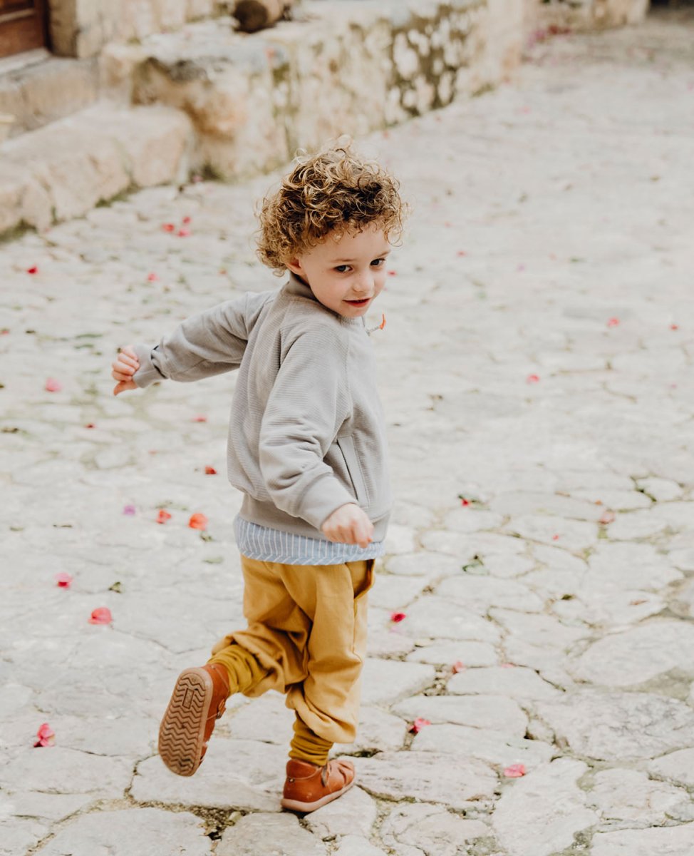 JOGGER AUS LEINEN TÜRKIS