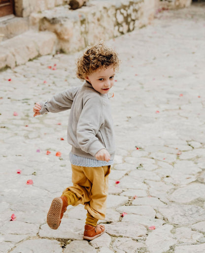 JOGGER AUS LEINEN TÜRKIS