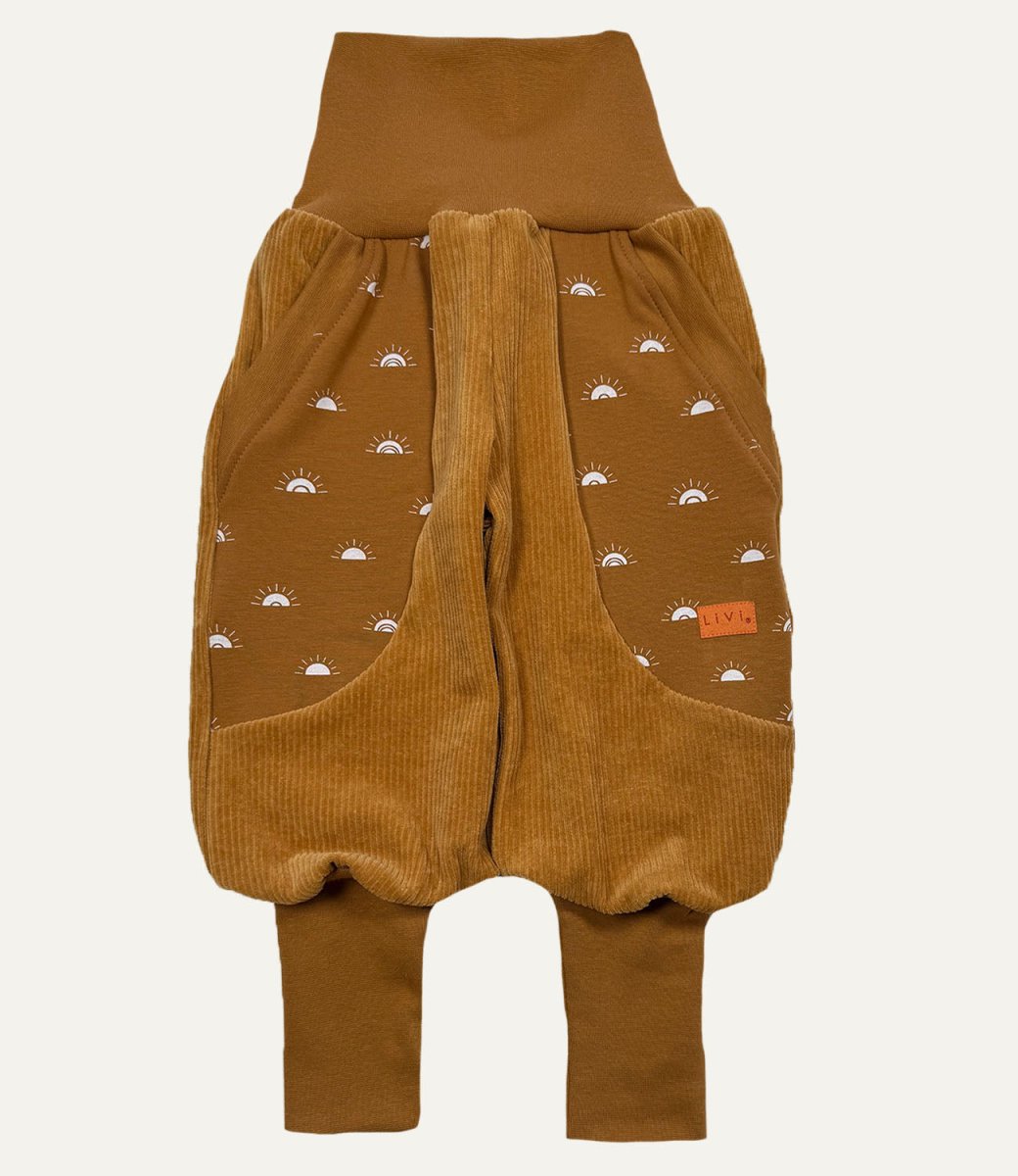 JOGGER NICKYCORD CAMEL SUN