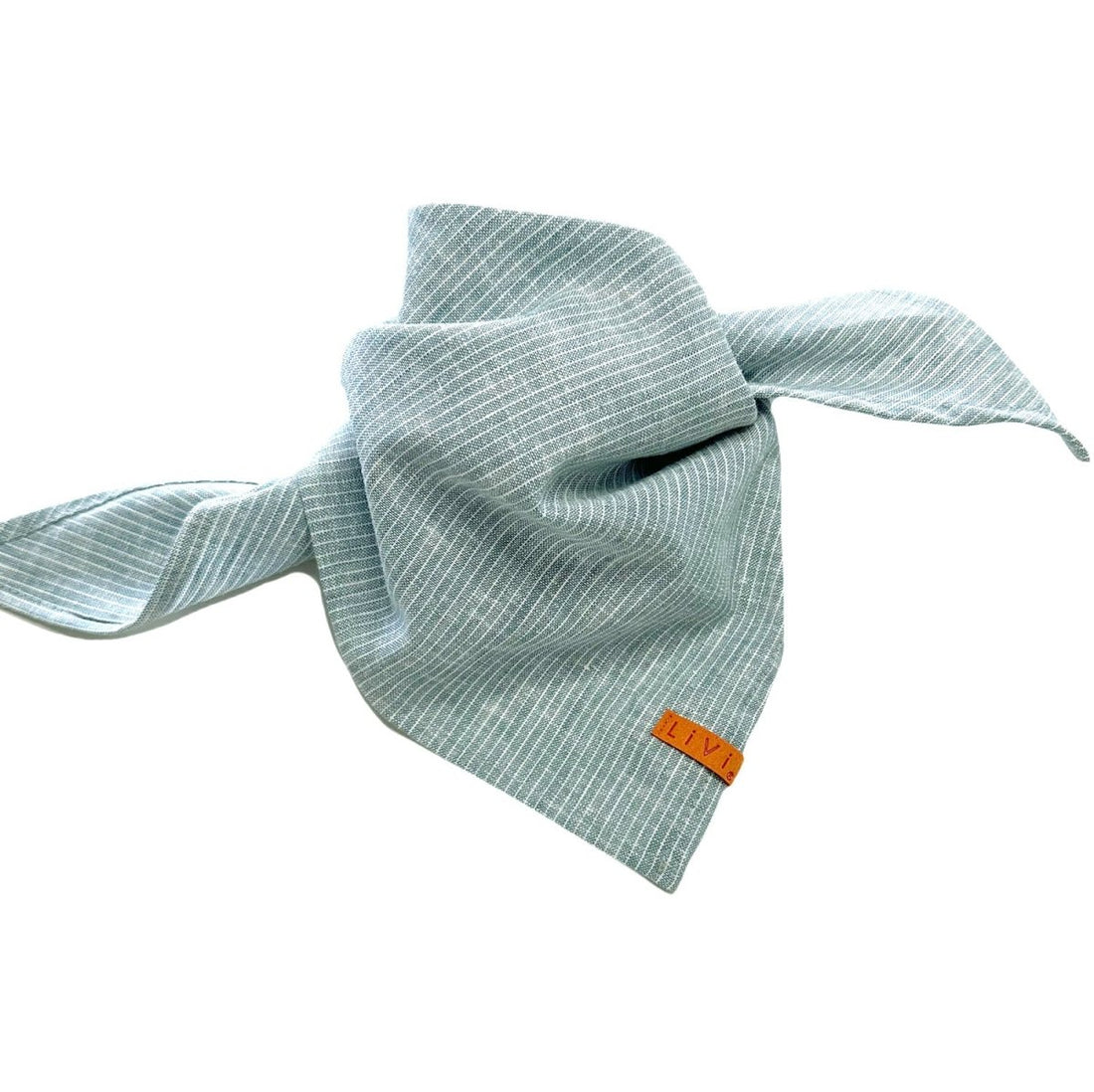 LEINENTUCH GREEN FINESTRIPES