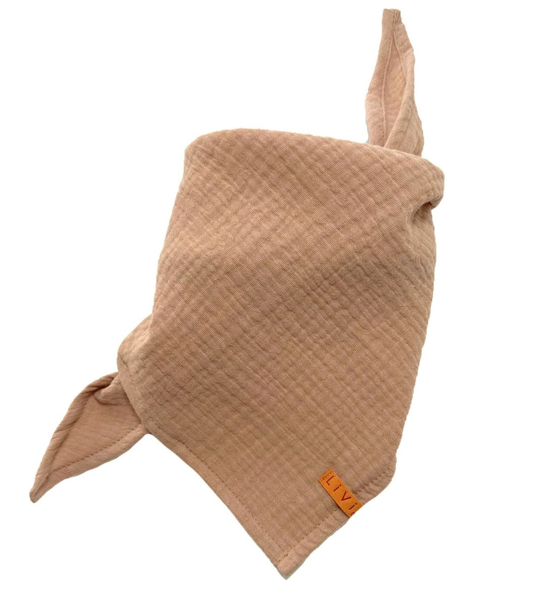 MUSSELINE TUCH APRICOT