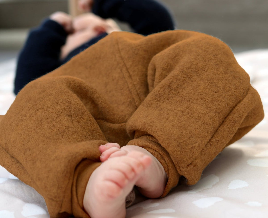 Babyhose SCHURWOLLE CAMEL