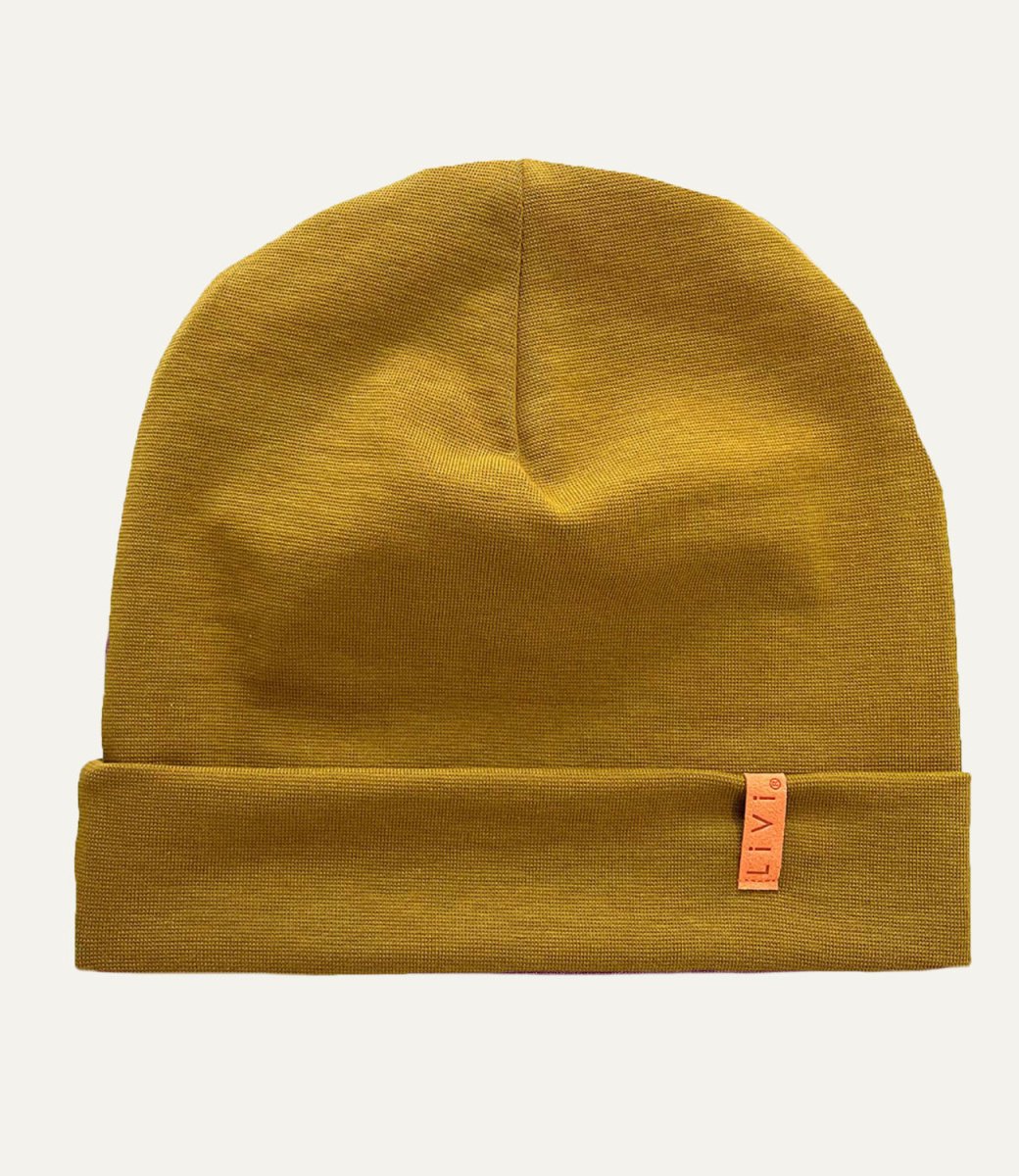 RIB BEANIE CURRY