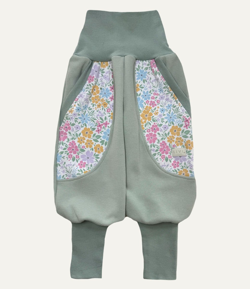 JOGGER WAFFELJERSEY SALBEI SPRING