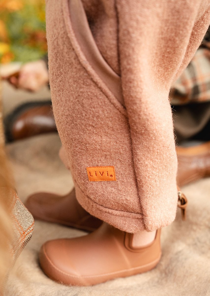 JOGGER SCHURWOLLE APRICOT