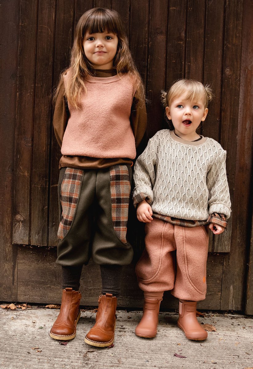 JOGGER SCHURWOLLE APRICOT