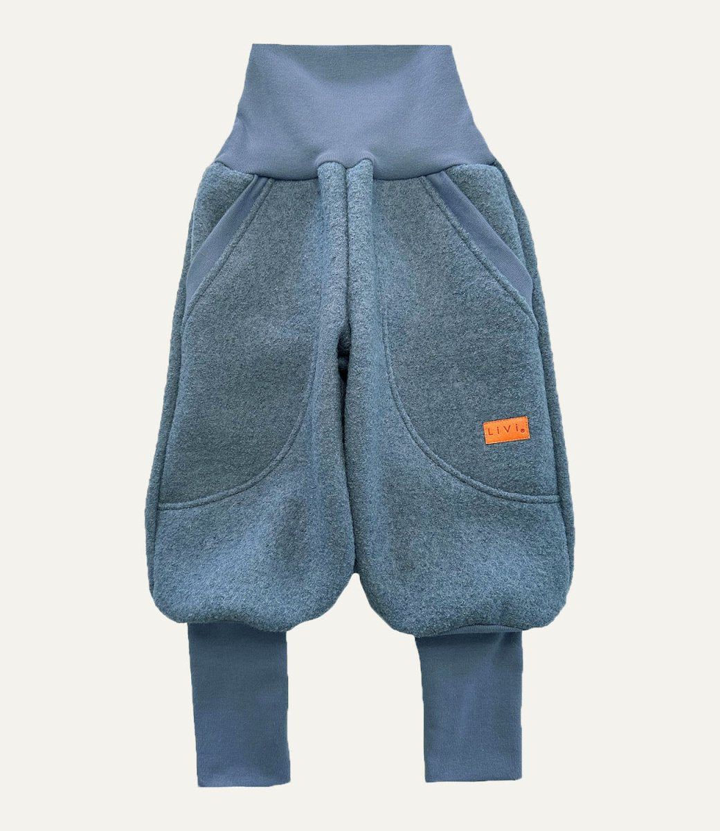 JOGGER SCHURWOLLE JEANSBLUE