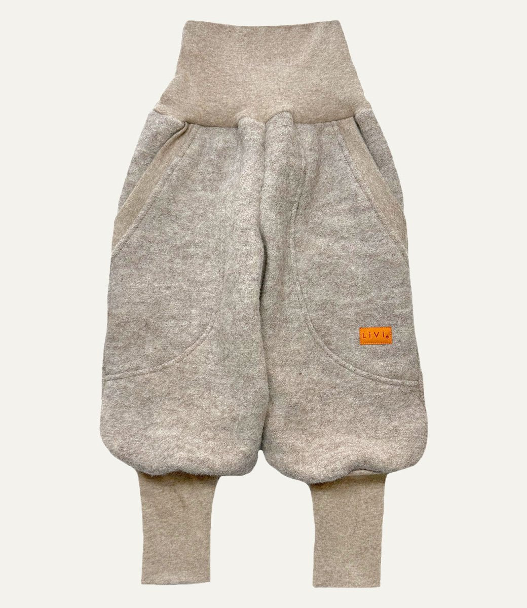 JOGGER SCHURWOLLE SAND