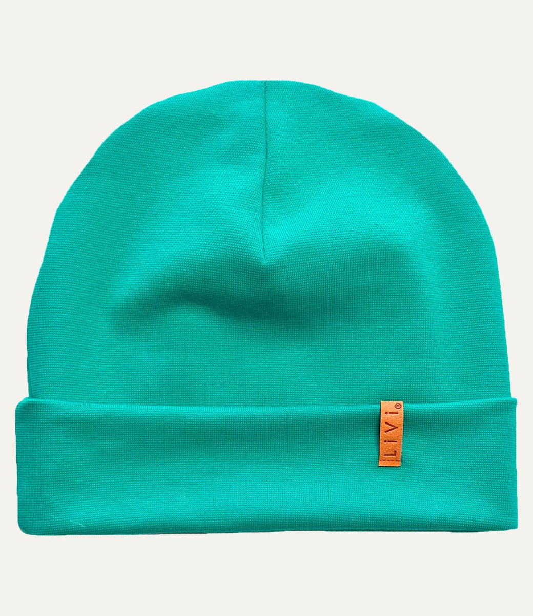 RIB BEANIE PEPPERMINT