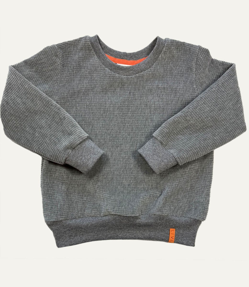 SWEATER DUNKELGRAU NICKYCORD