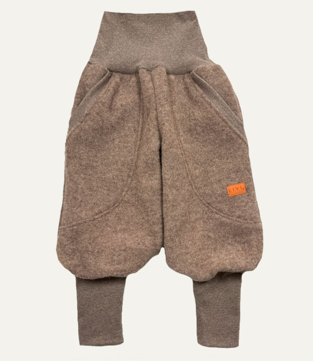 JOGGER WALKFLEECE BEIGE meliert