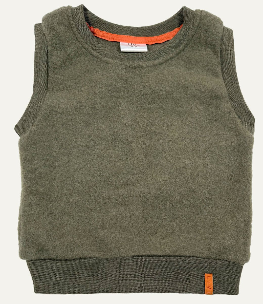 WOLLFLEECE PULLUNDER MERINO KHAKI