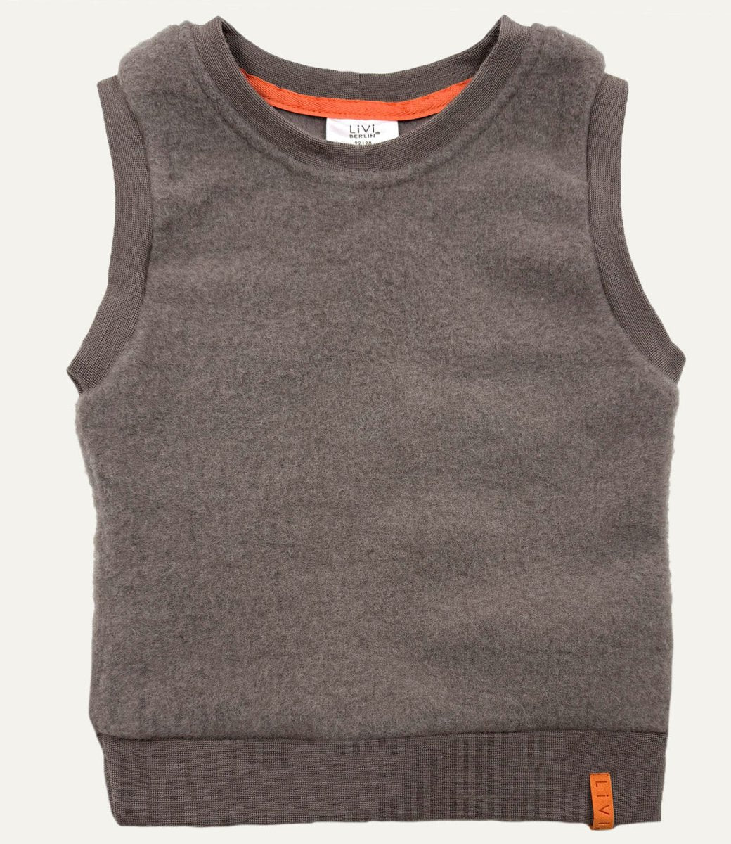 WOLLFLEECE PULLUNDER MERINO TAUPE