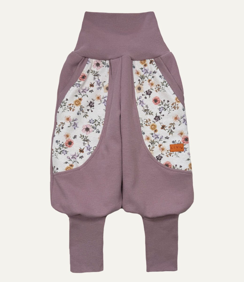 JOGGER WAFFELJERSEY ROSE FLOWER